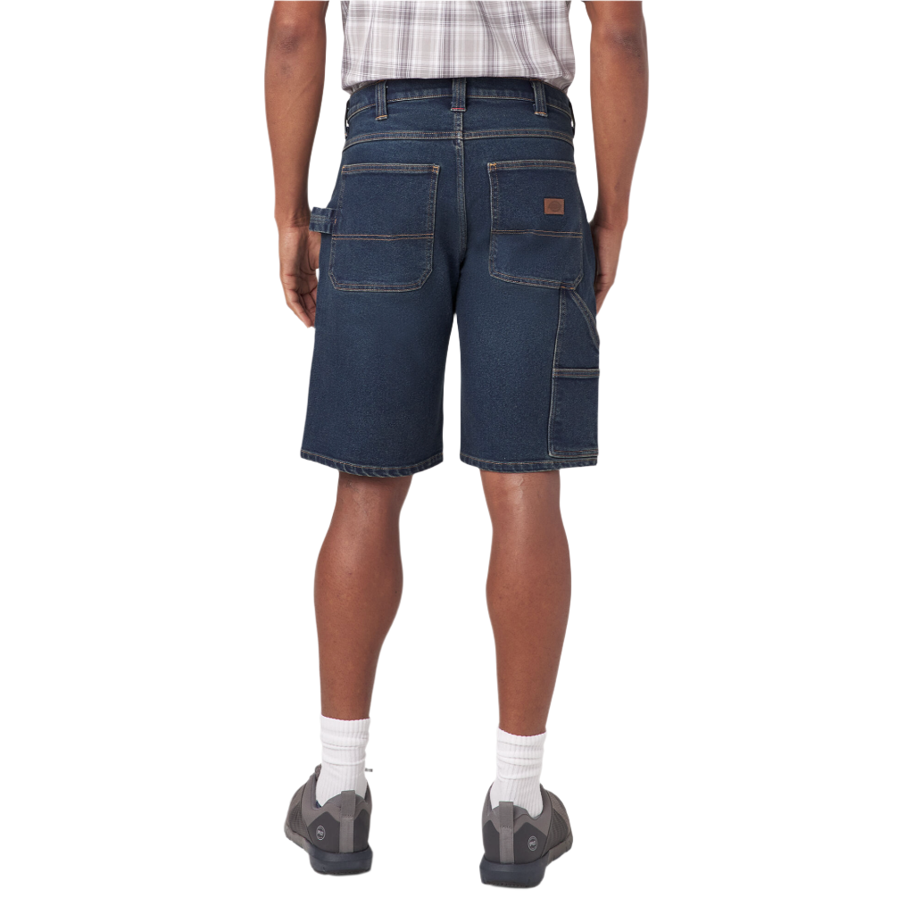 Denim Utility Shorts 11" Dark Denim Wash