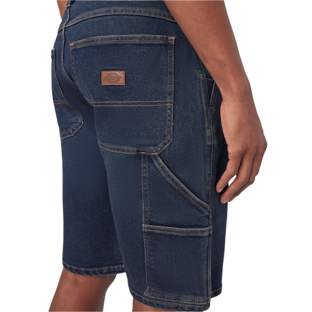 Denim Utility Shorts 11" Dark Denim Wash