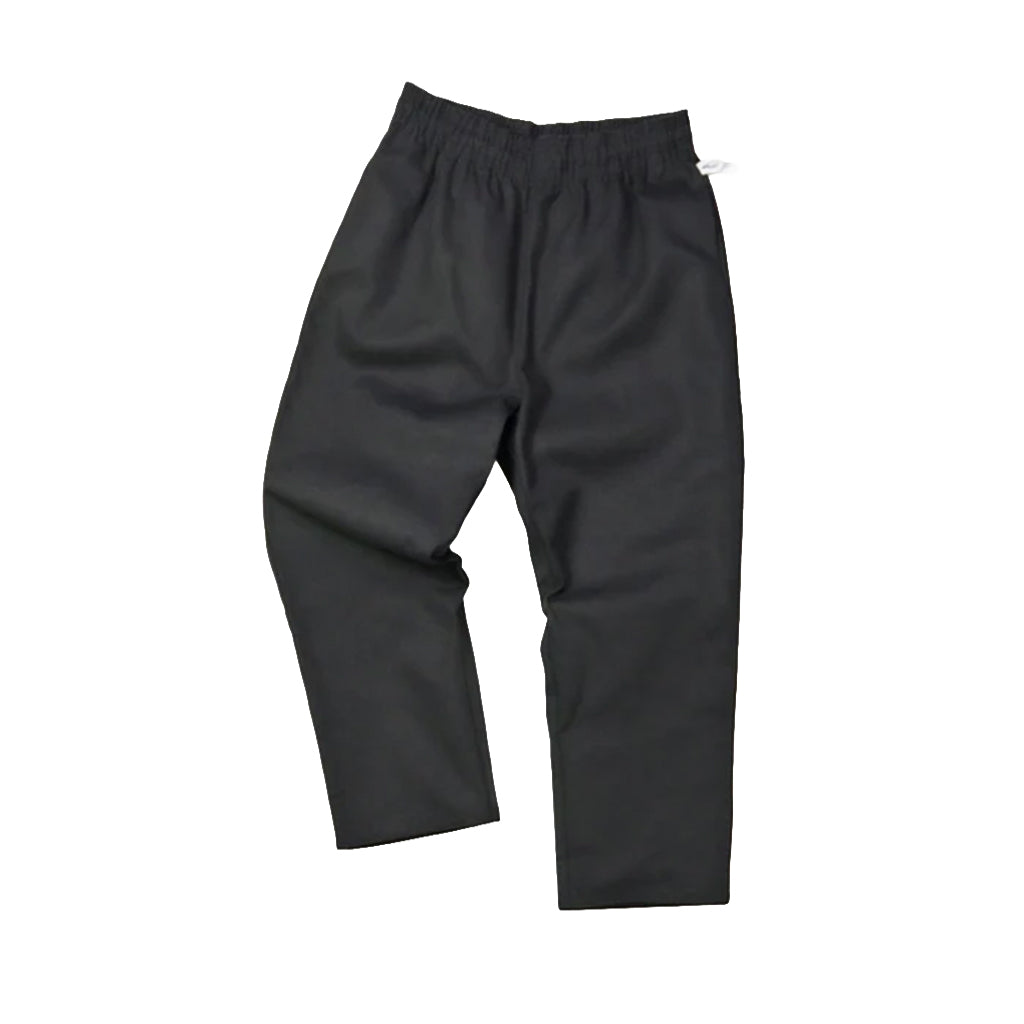 Black pants on a white background