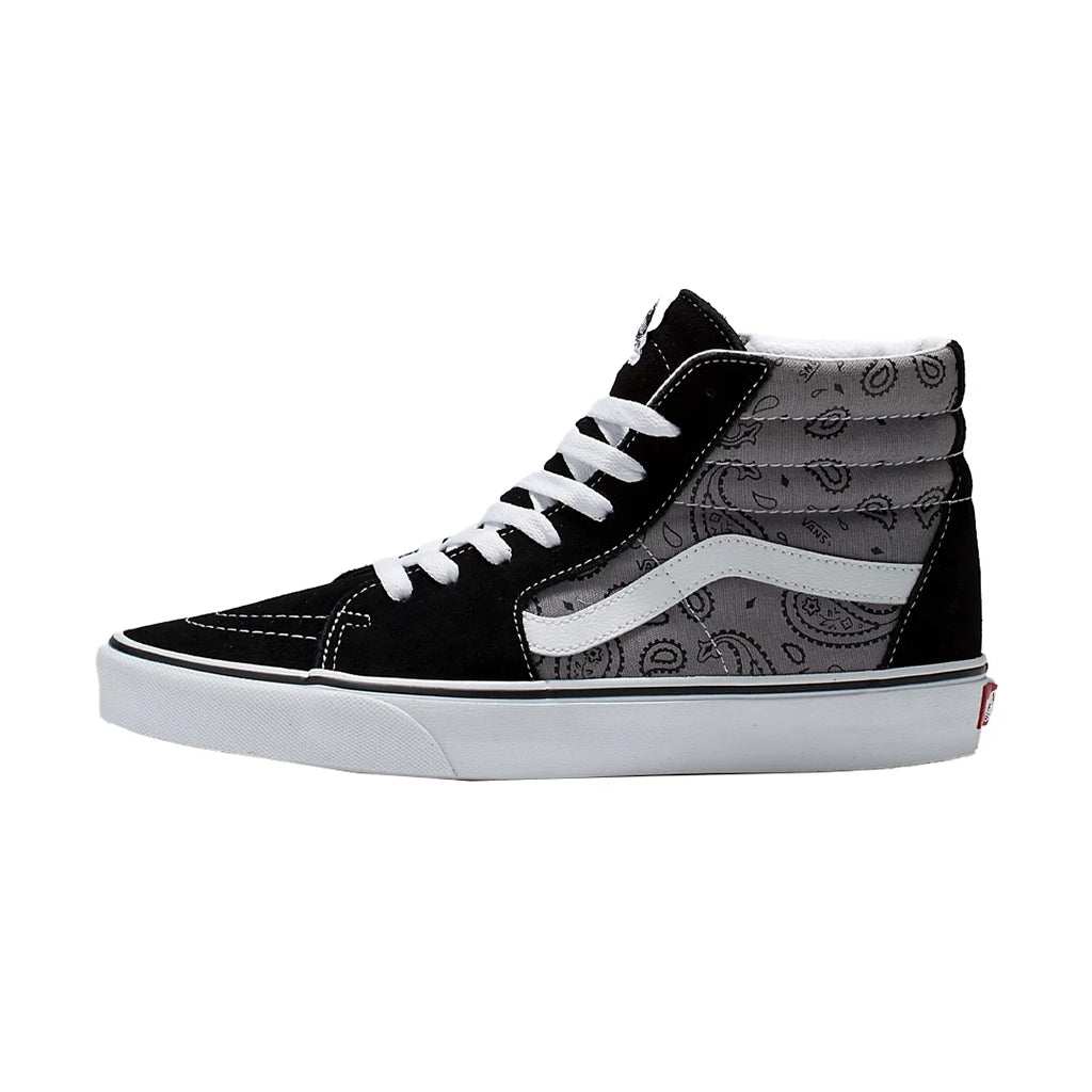 Sk8 Hi Paisley Grey/True White