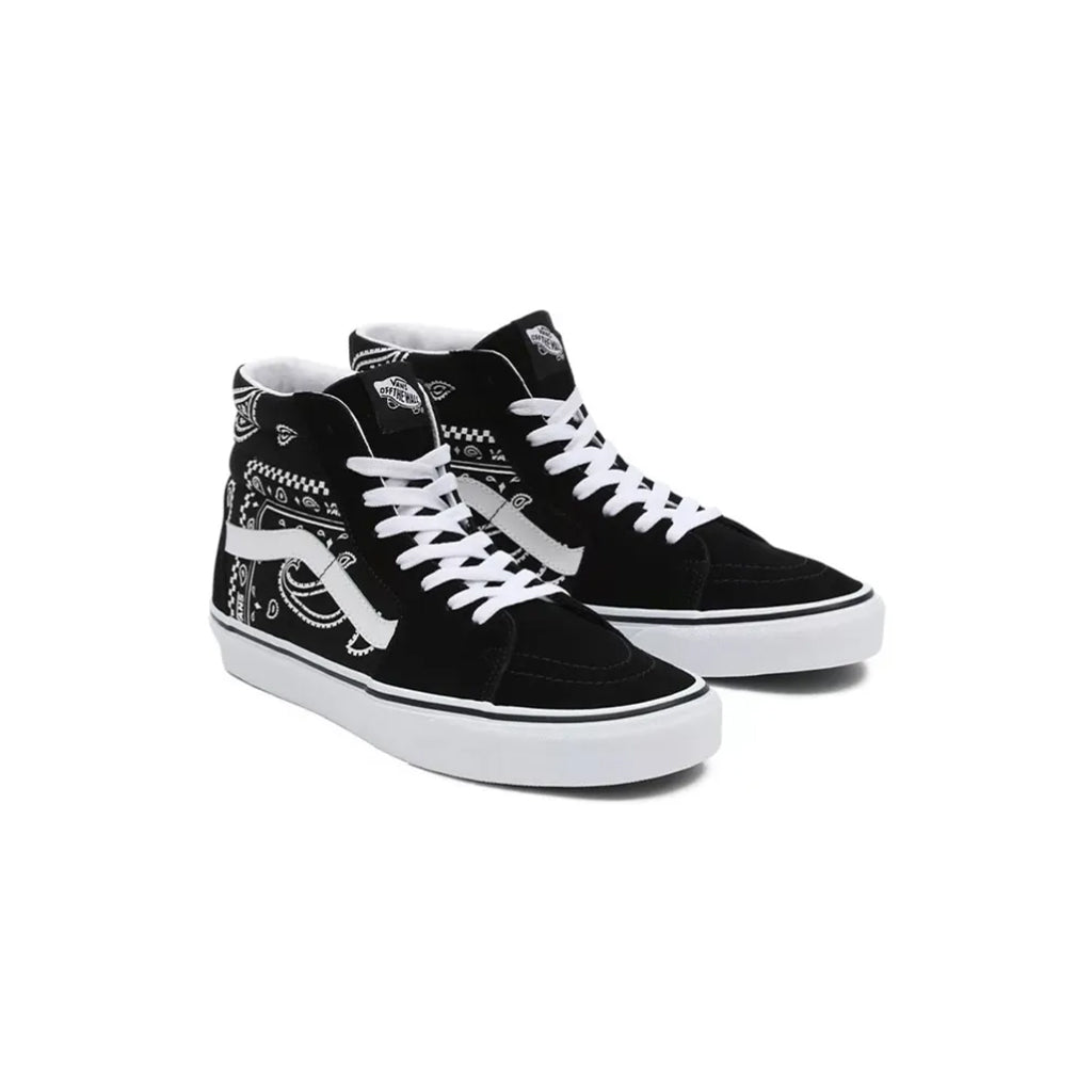 Sk8 Hi Peace Paisley Black