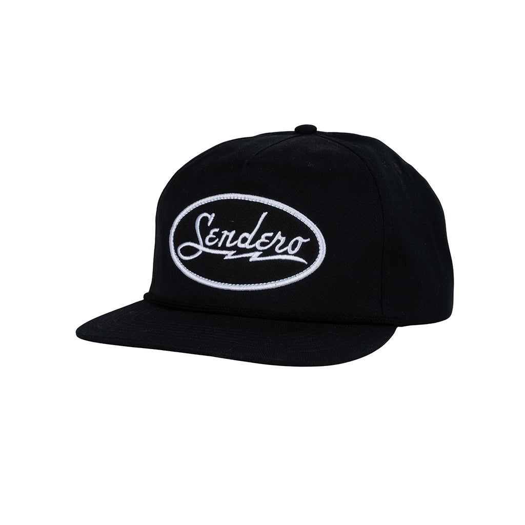 Black cap with 'Cleer Athletics' logo on a white background