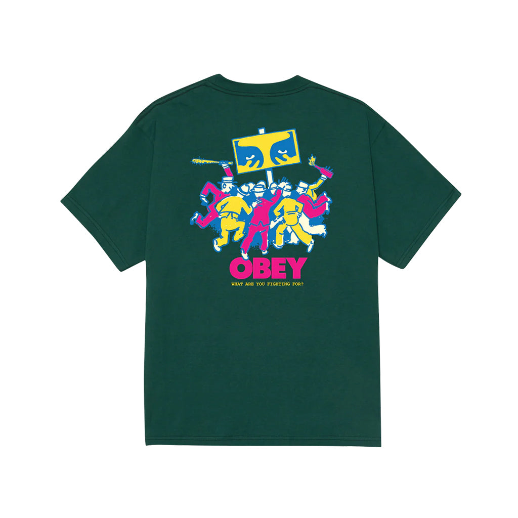 Obey | Steady Mobbin' Tee Rainforest | T-Shirt – Gunthers Supply