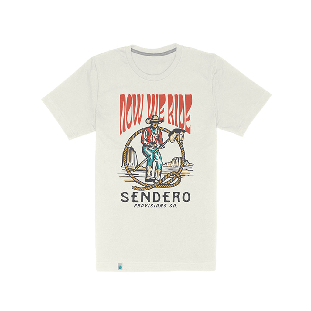 Stick Horse Tee Vintage White