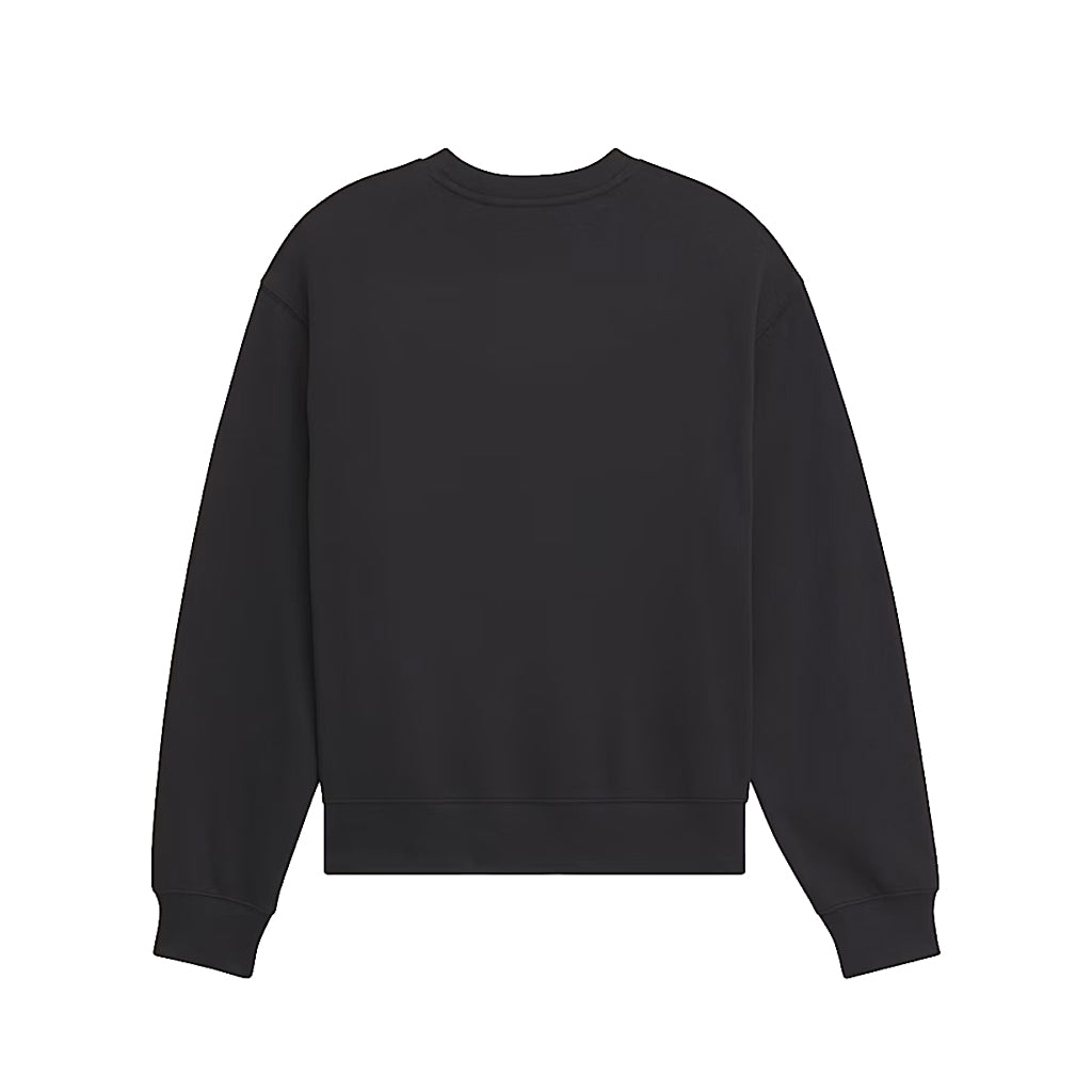 Black sweatshirt on a white background