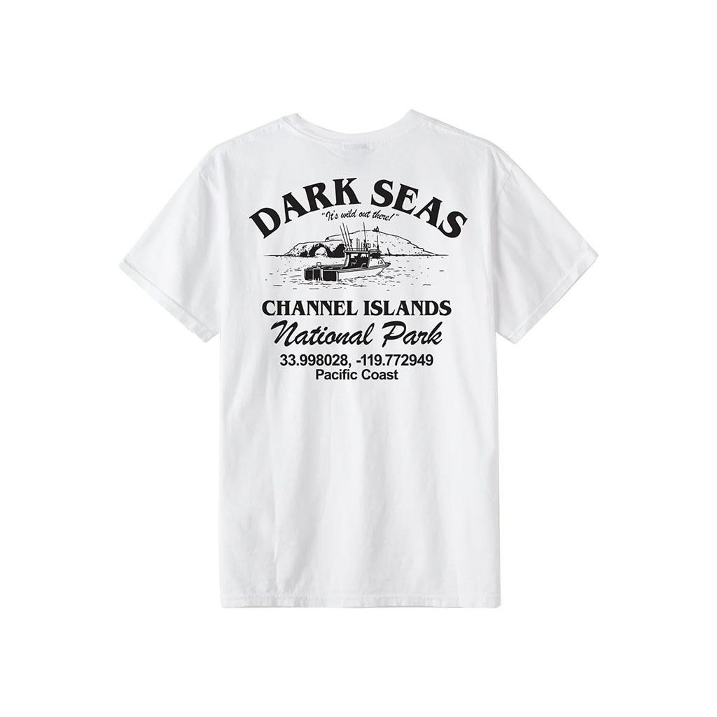 The Island Pigment Tee White