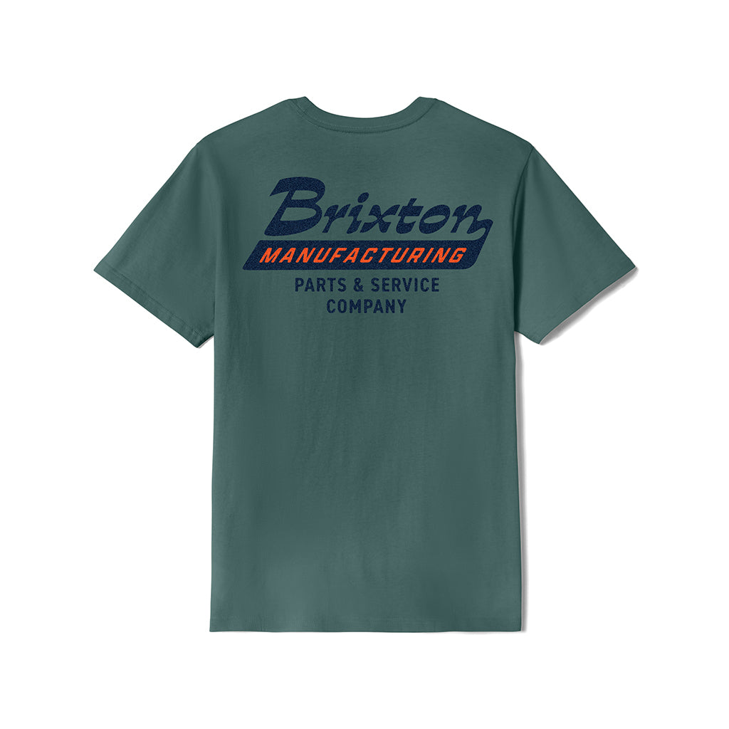 Township S/S Tailored Tee Night Sage