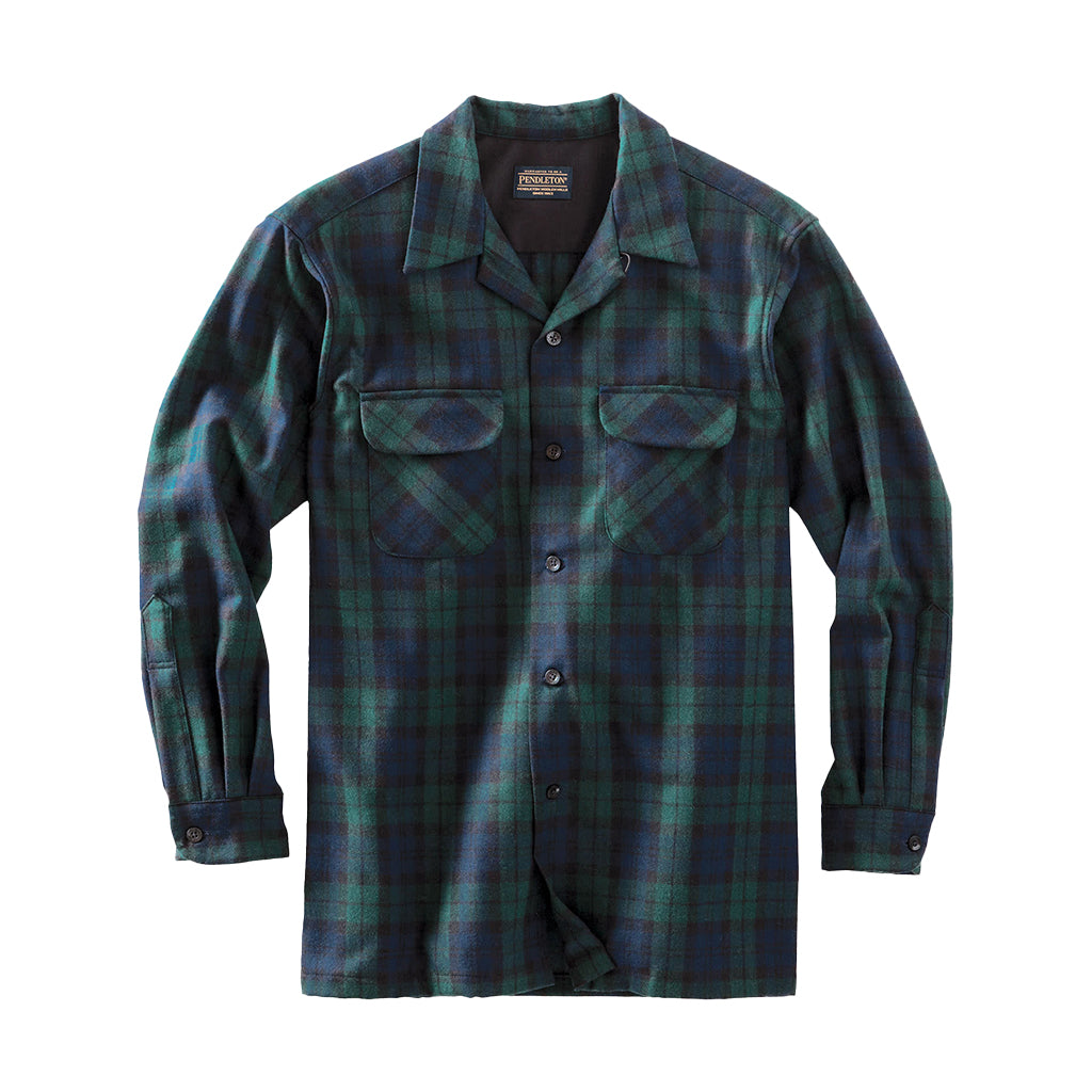 Pendleton Board Shirt Black Watch Tartan Button Down