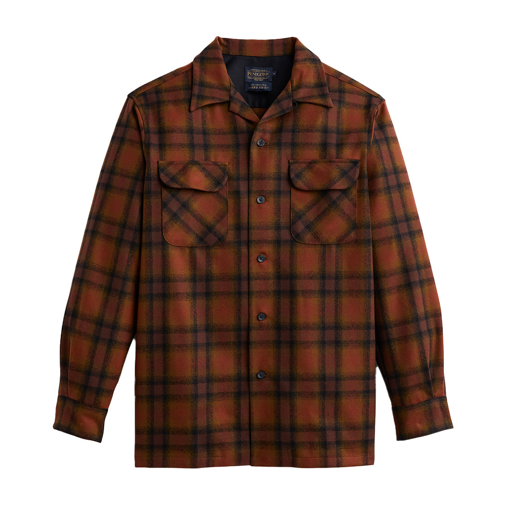 Board Shirt Brown/Brick Ombre Fall 23'