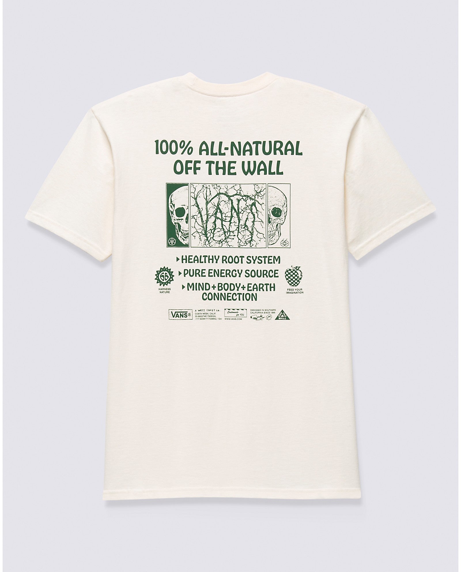All Natural Mind SS Antique White Tee