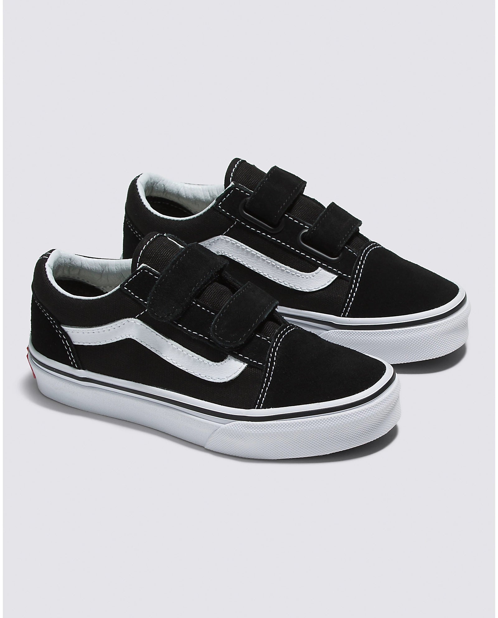 Vans old skool black and fashion white canvas