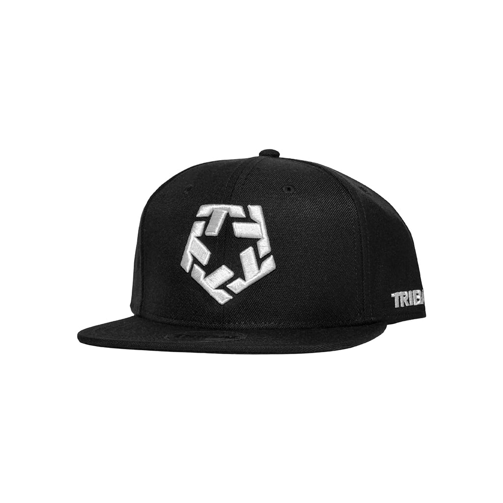 White on Black Snapback