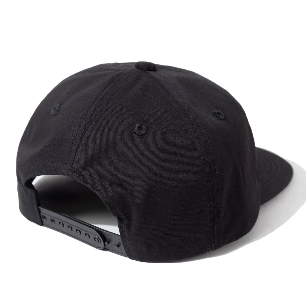 Black cap on a white background