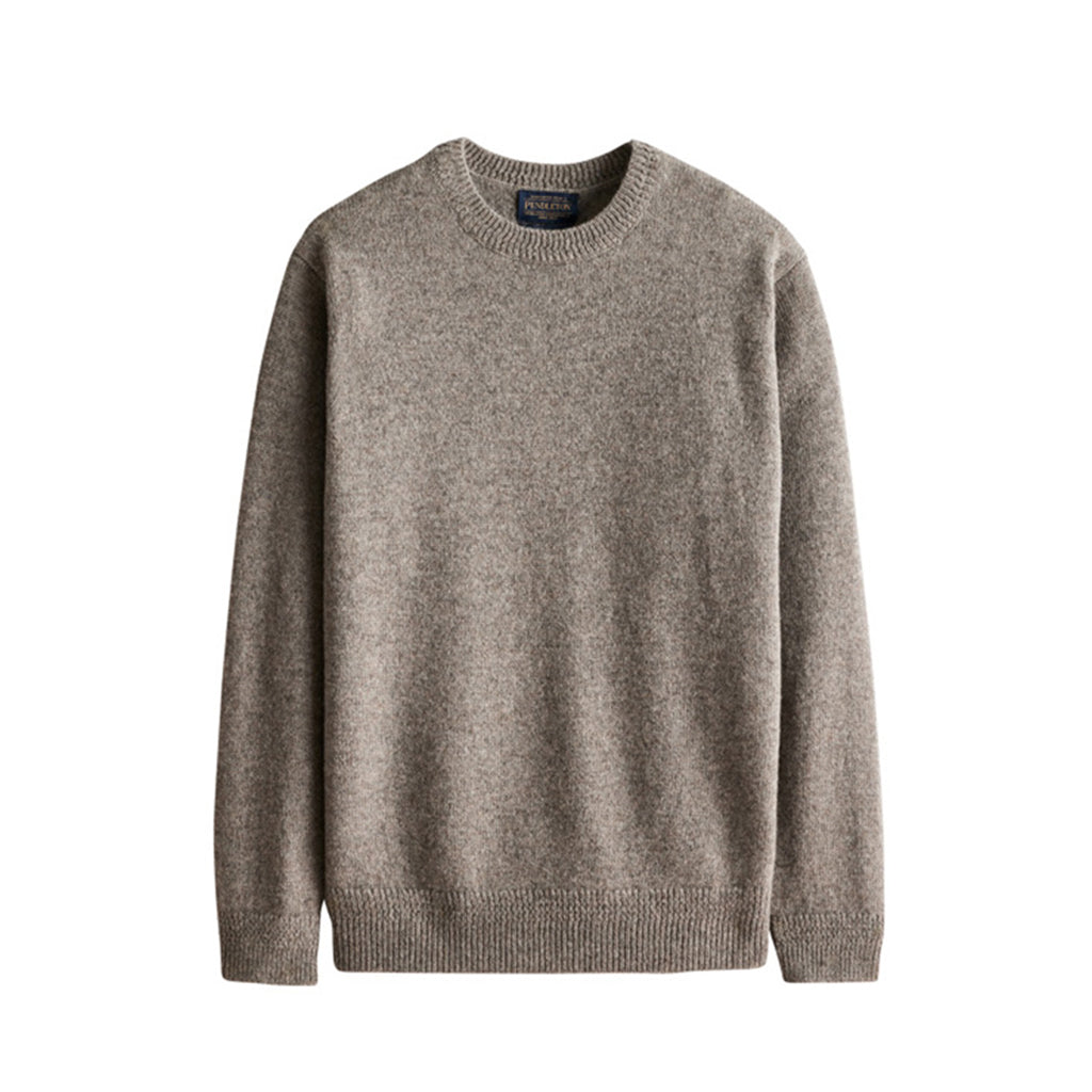 Gray sweater on a white background