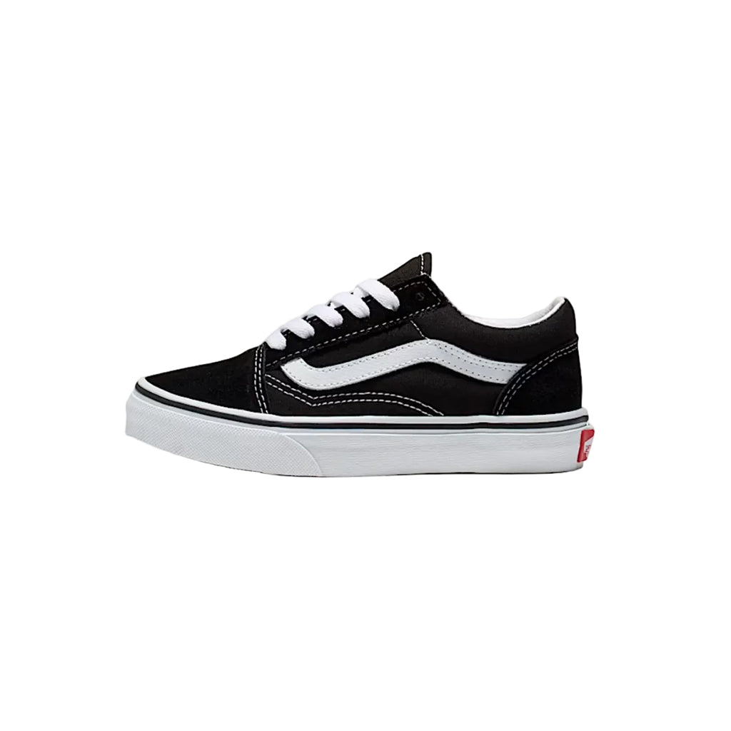 Kids Vans in black and white on a white background
