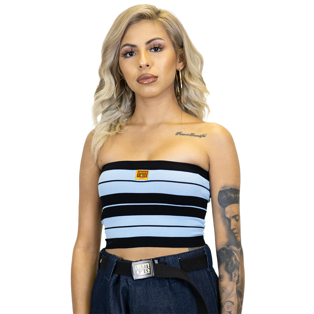 Tube Top Black/Sky Regular