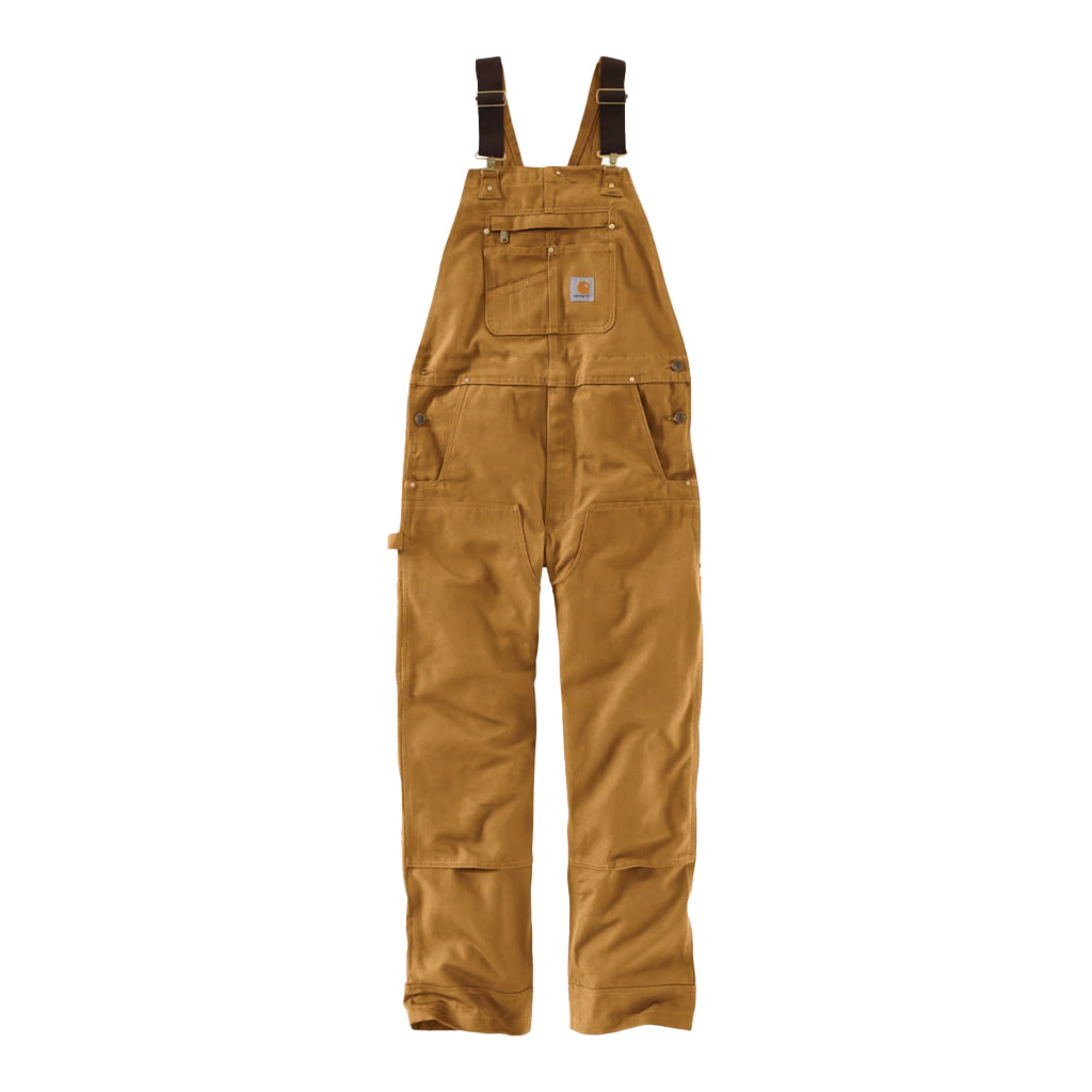 Relaxed Fit Duck Bib Overall Carhartt Brown