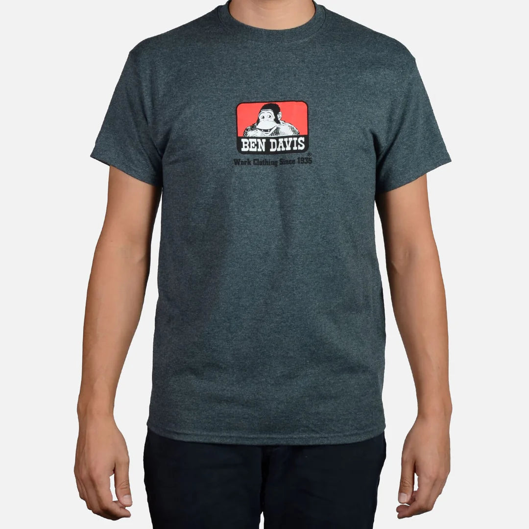 Classic Logo T-shirt Charcoal Heather