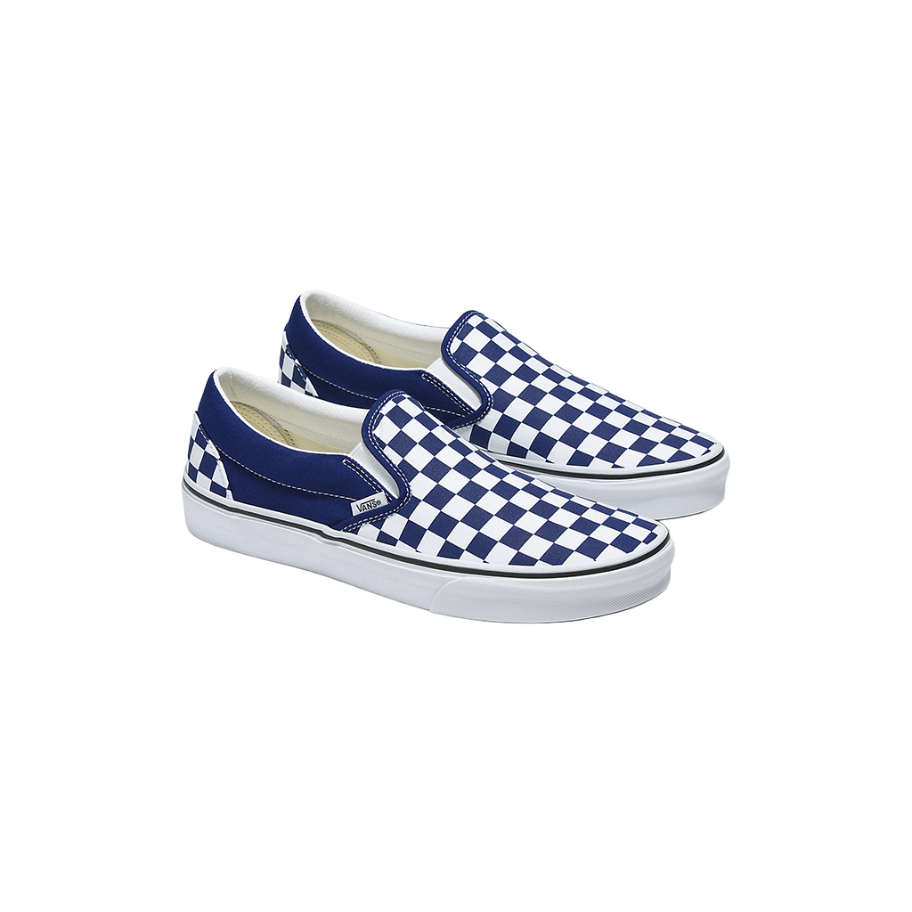 Slip On Color TheoryCheckerboard Beacon Blue