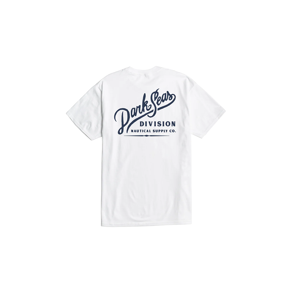 Chestnut Pocket Tee White