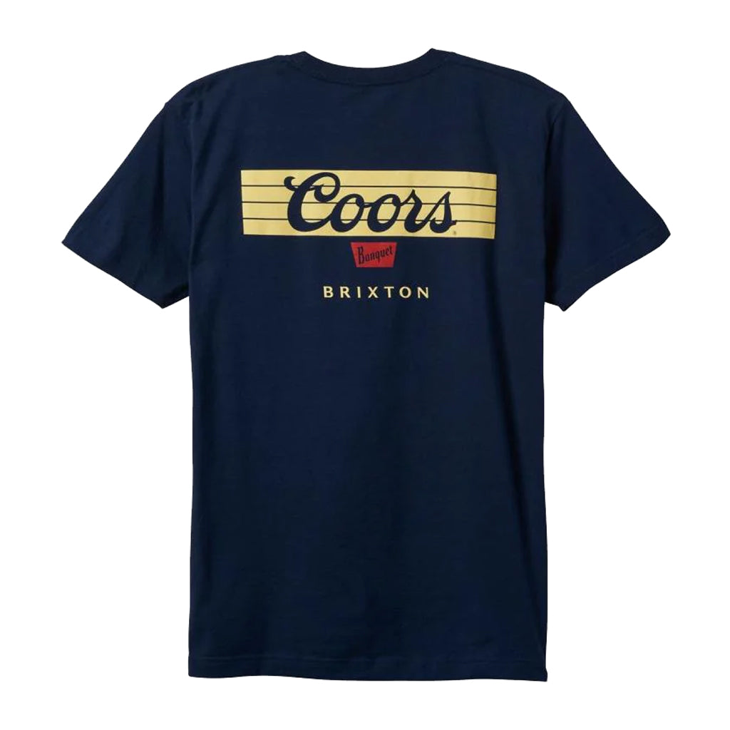 Coors Bar Tee Navy