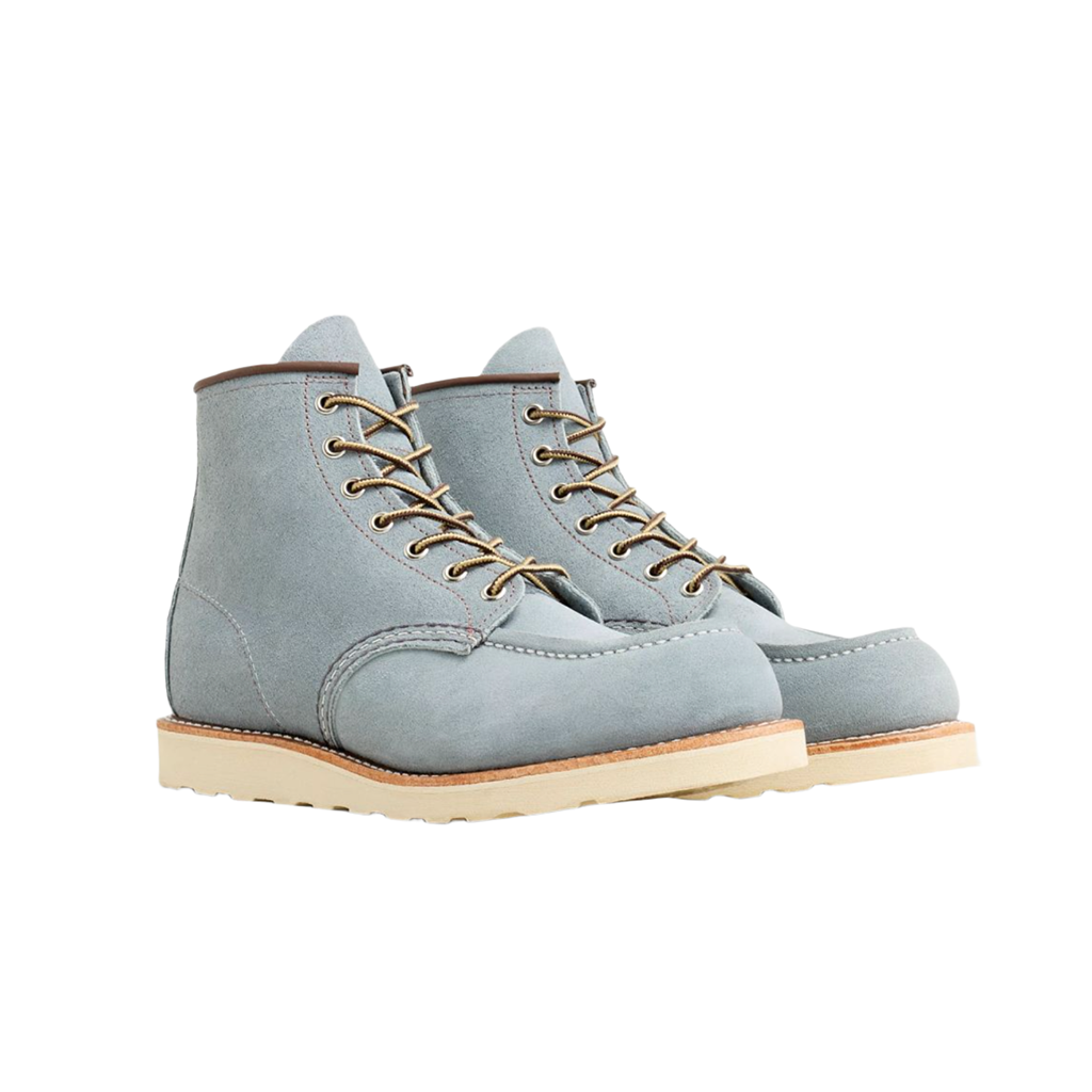 Classic Moc 8800 Dusty Blue Abilene Leather