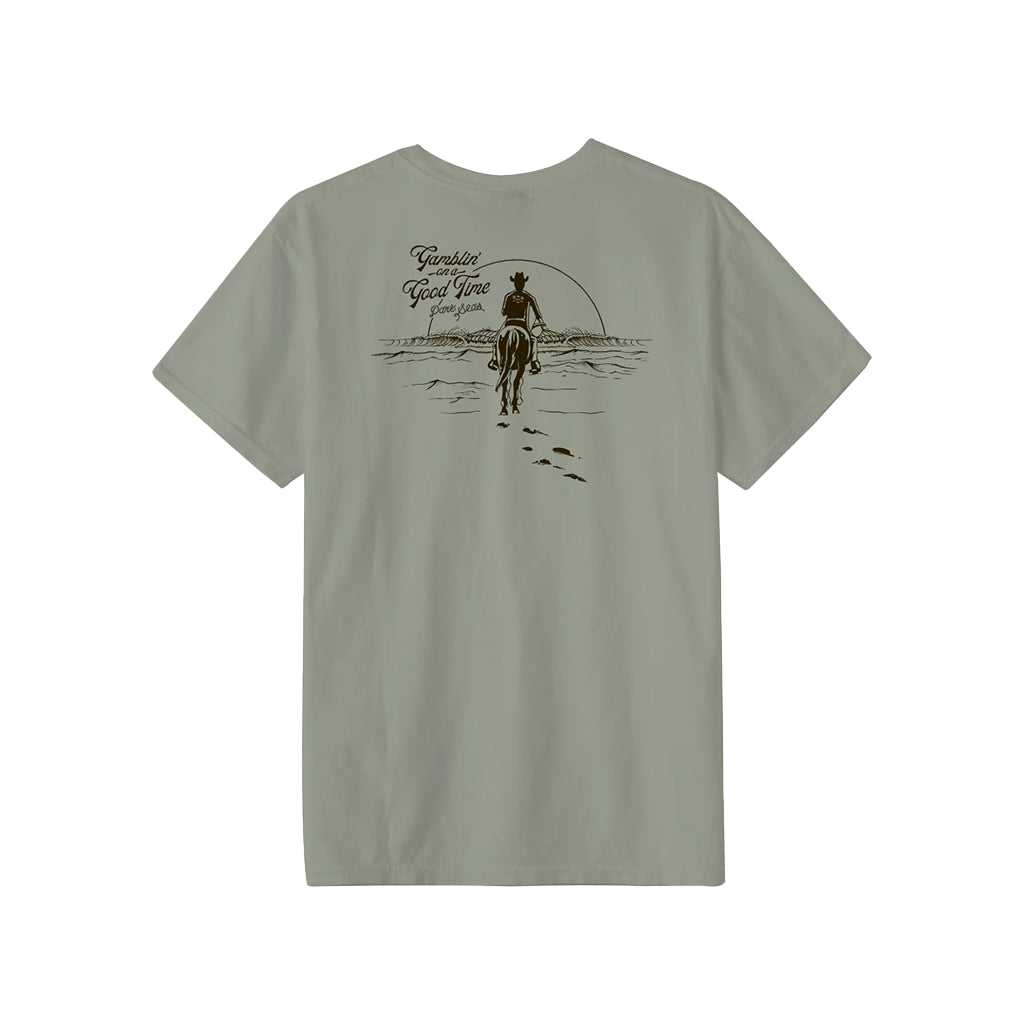 Gamblin' Tee Oil Green