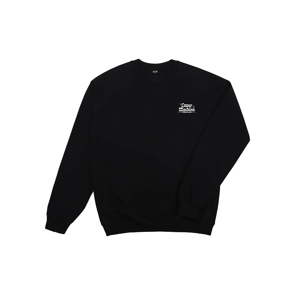Hood Rich Fleece Crewneck Black