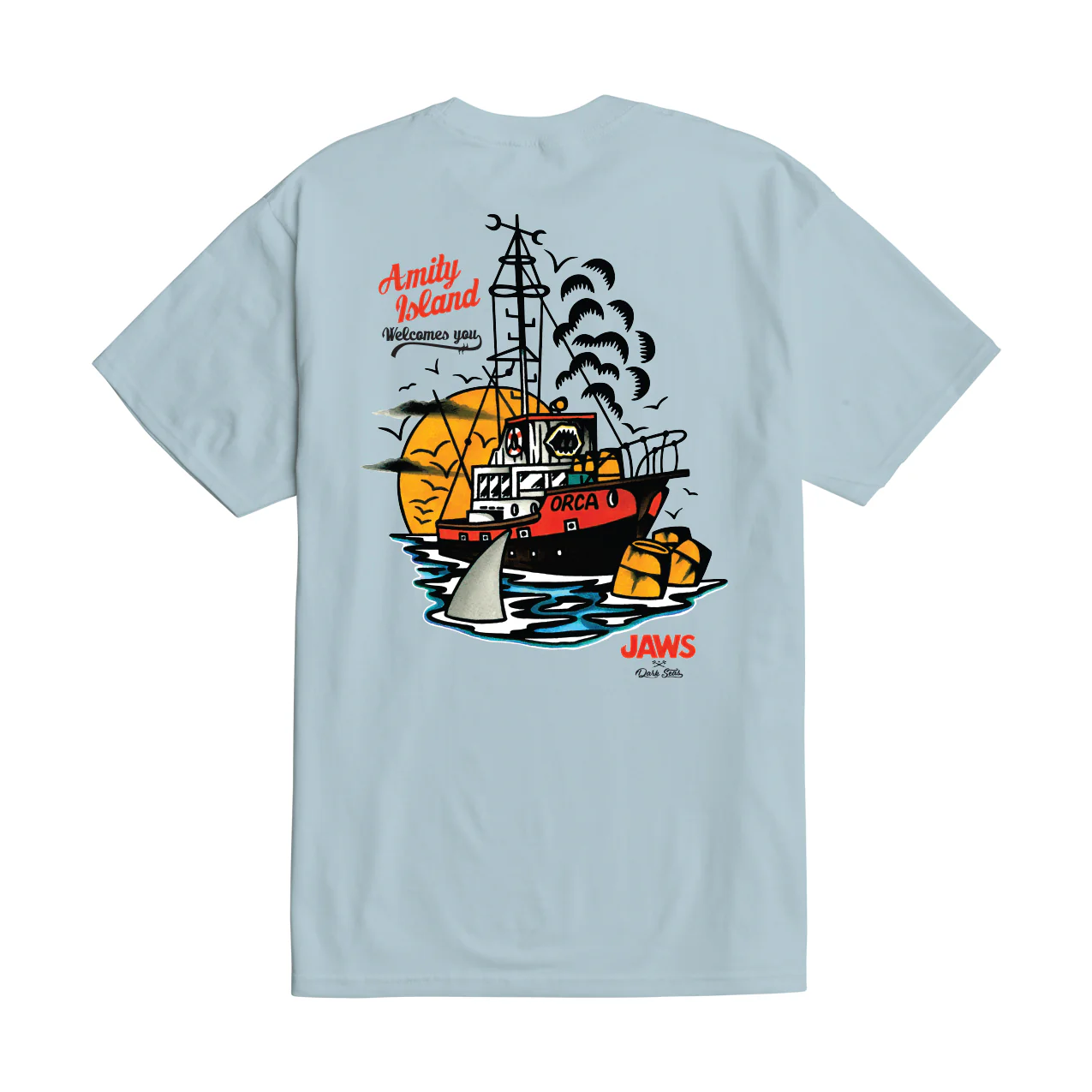Orca Stock T-Shirt Light Blue