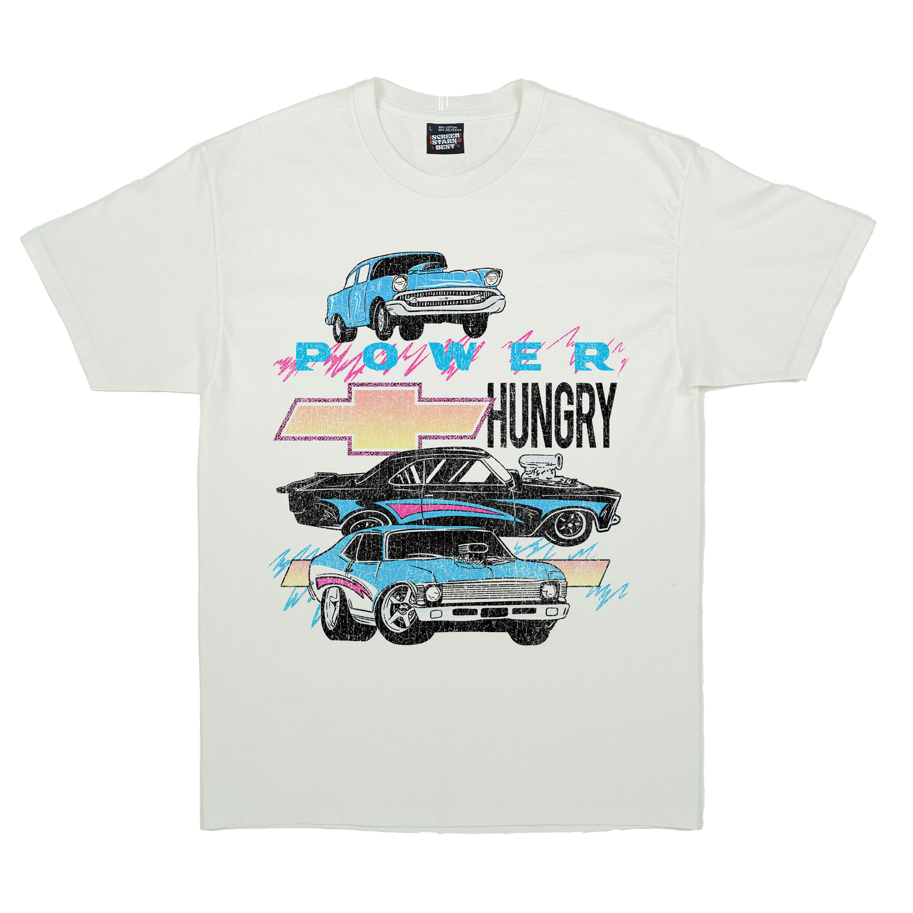 GM Power Hungry SS T-Shirt White