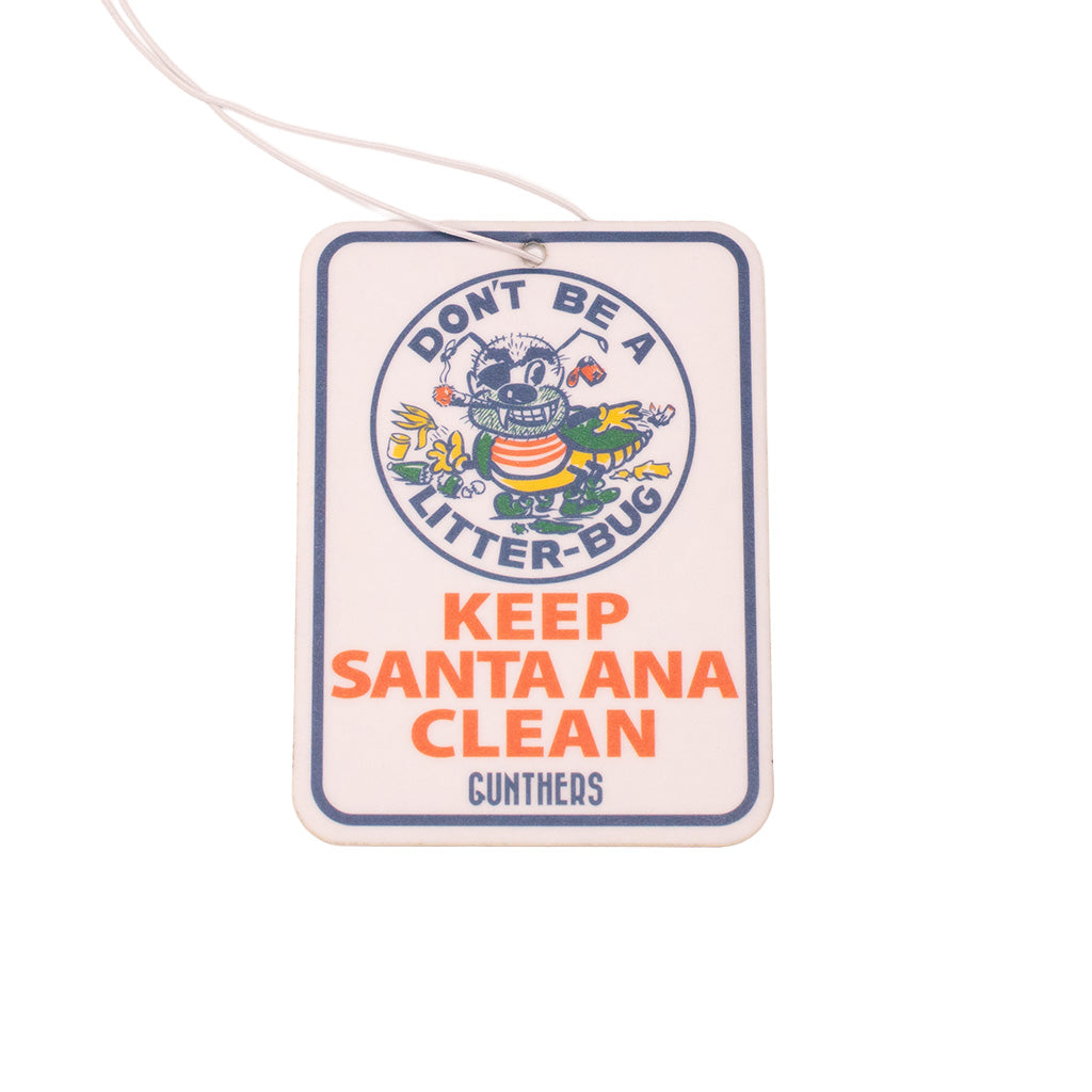 Litter-Bug Car Air Freshener - Spring Fresh Scent