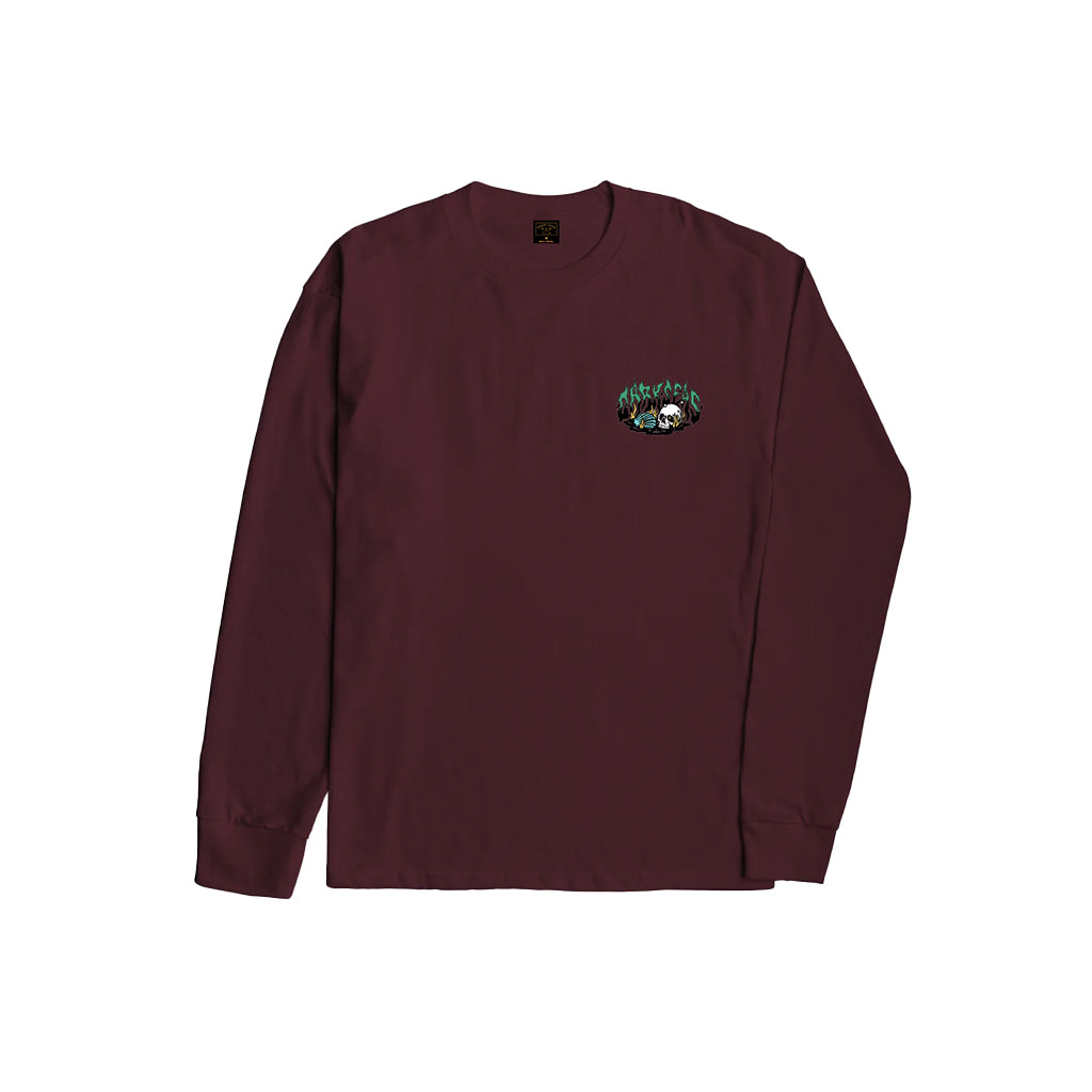 Pearl LS Tee Burgundy