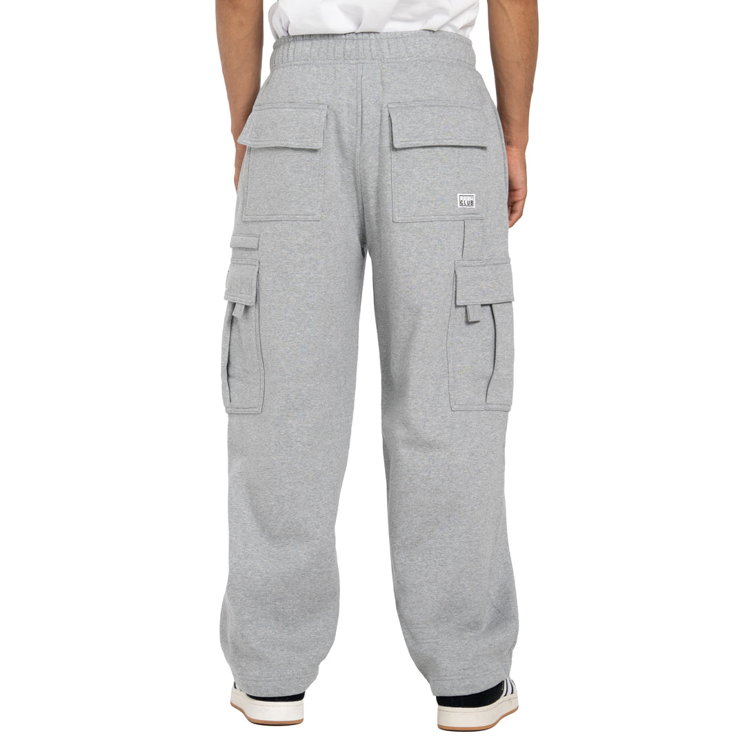 Heavyweight Fleece Cargo Pants Heather Grey