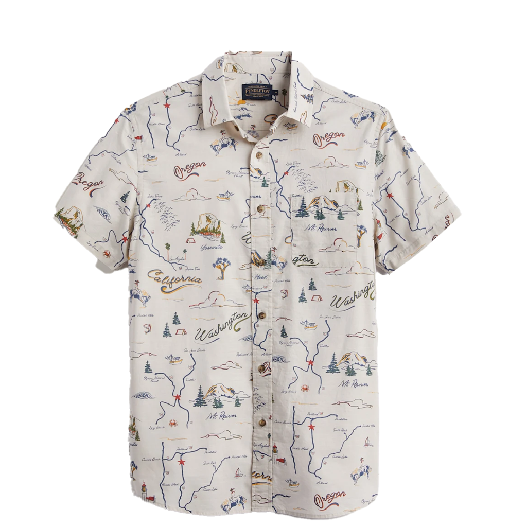 Shoreline Shirt Route 101 Tan