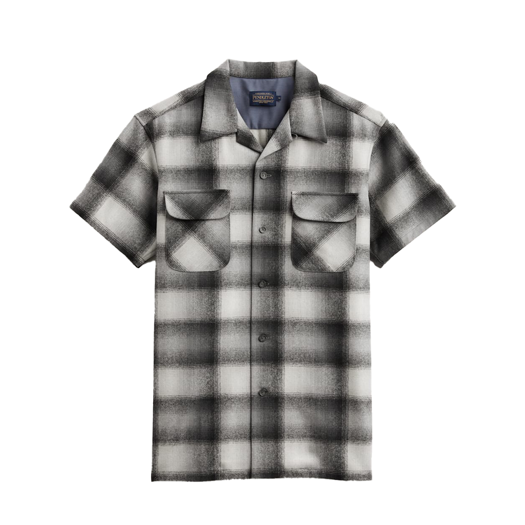 Pendleton | Board Shirt S/S Tan/Slate Ombre | Board Shirt Pendleton | Board Shirt S/S Tan/Slate Ombre | Board Shirt