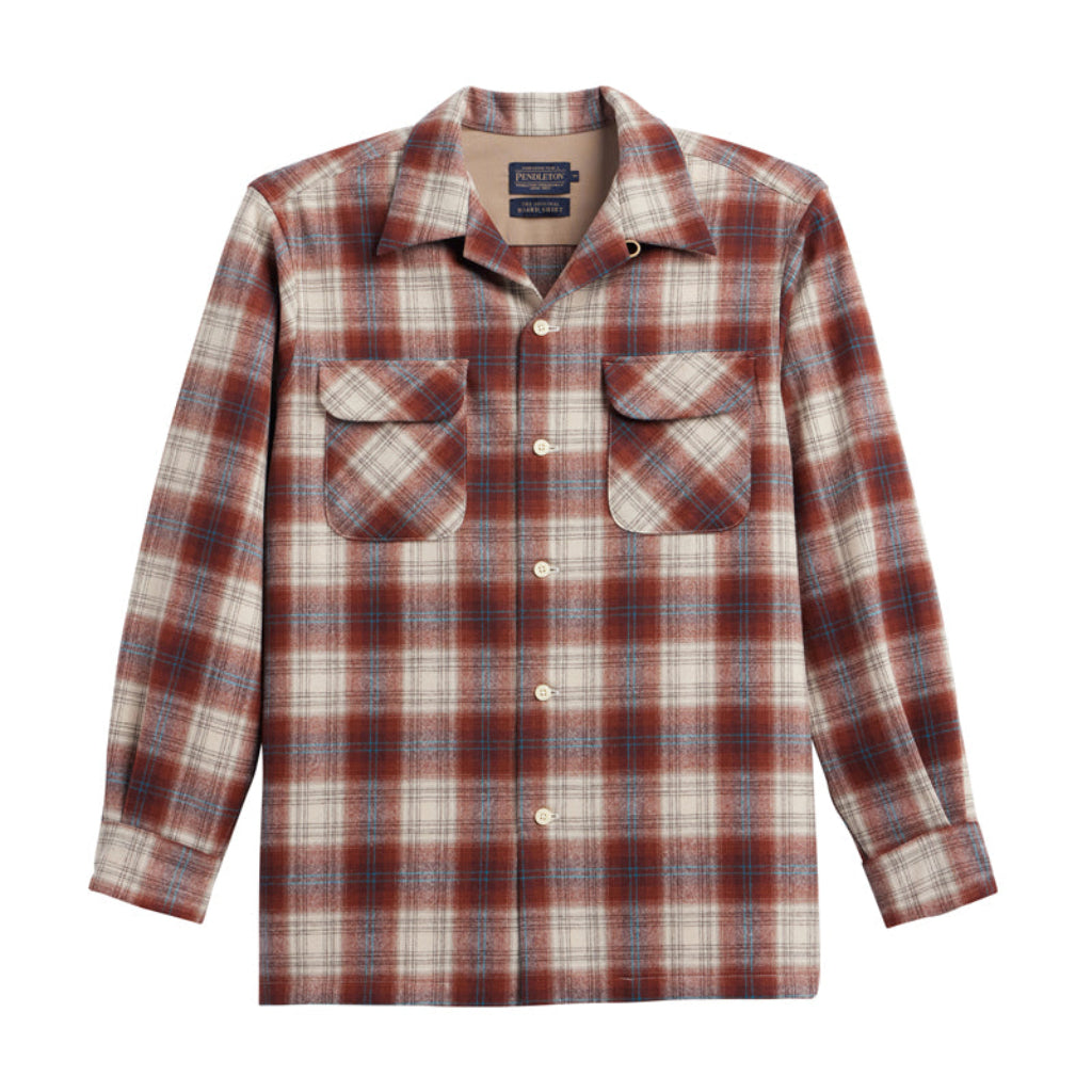 Board Shirt Rust/White Ombre