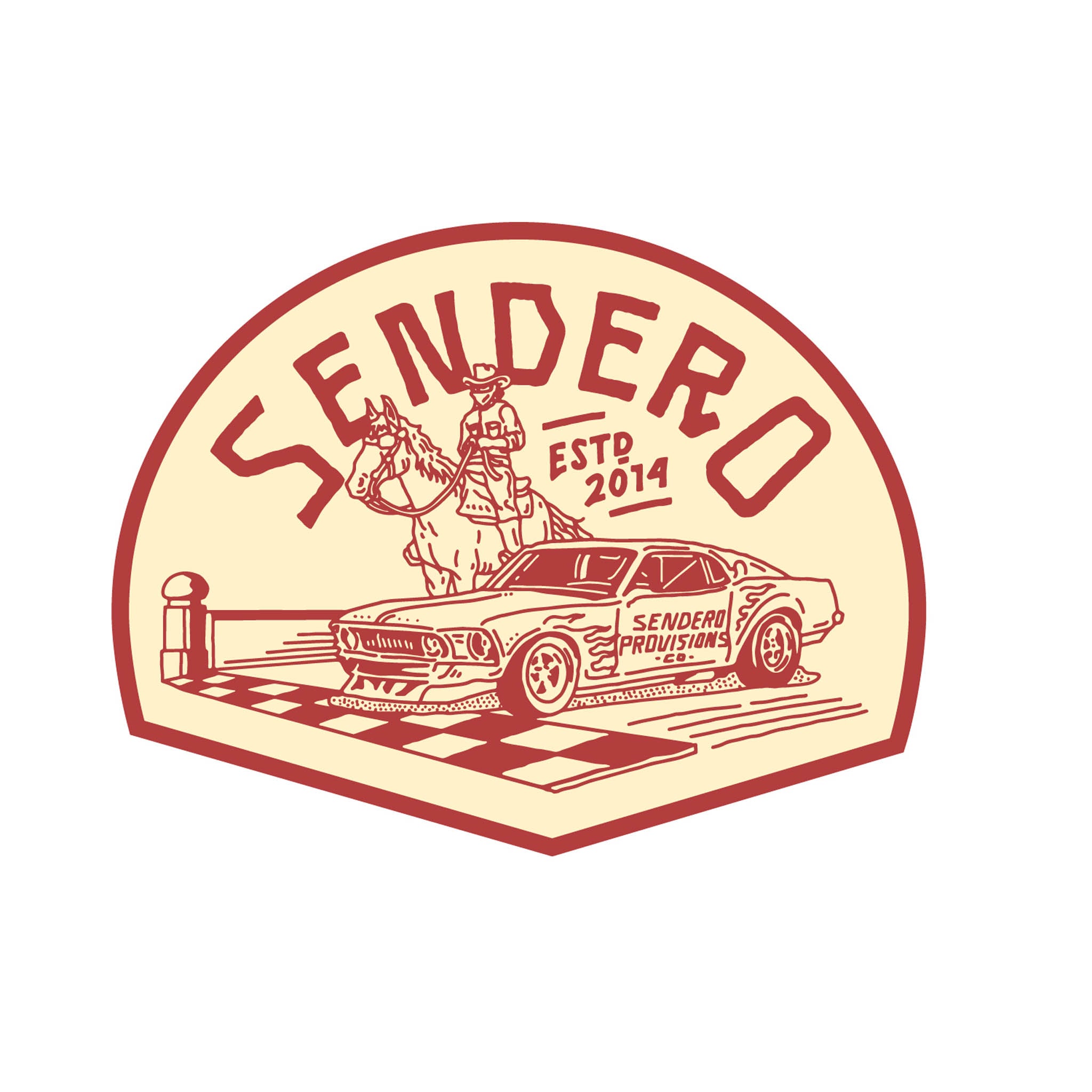 Giddy Up Sticker