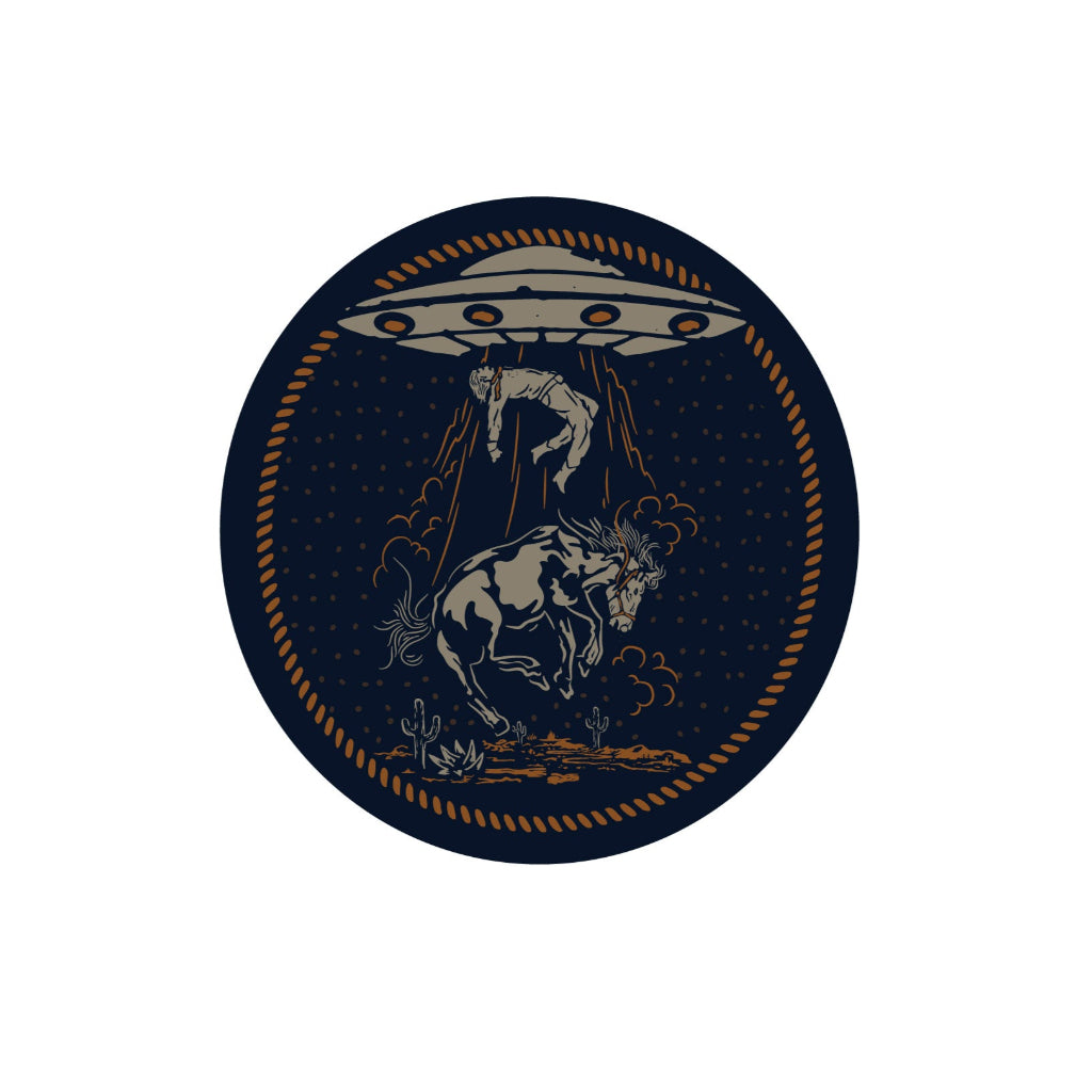 Charros & Aliens Sticker