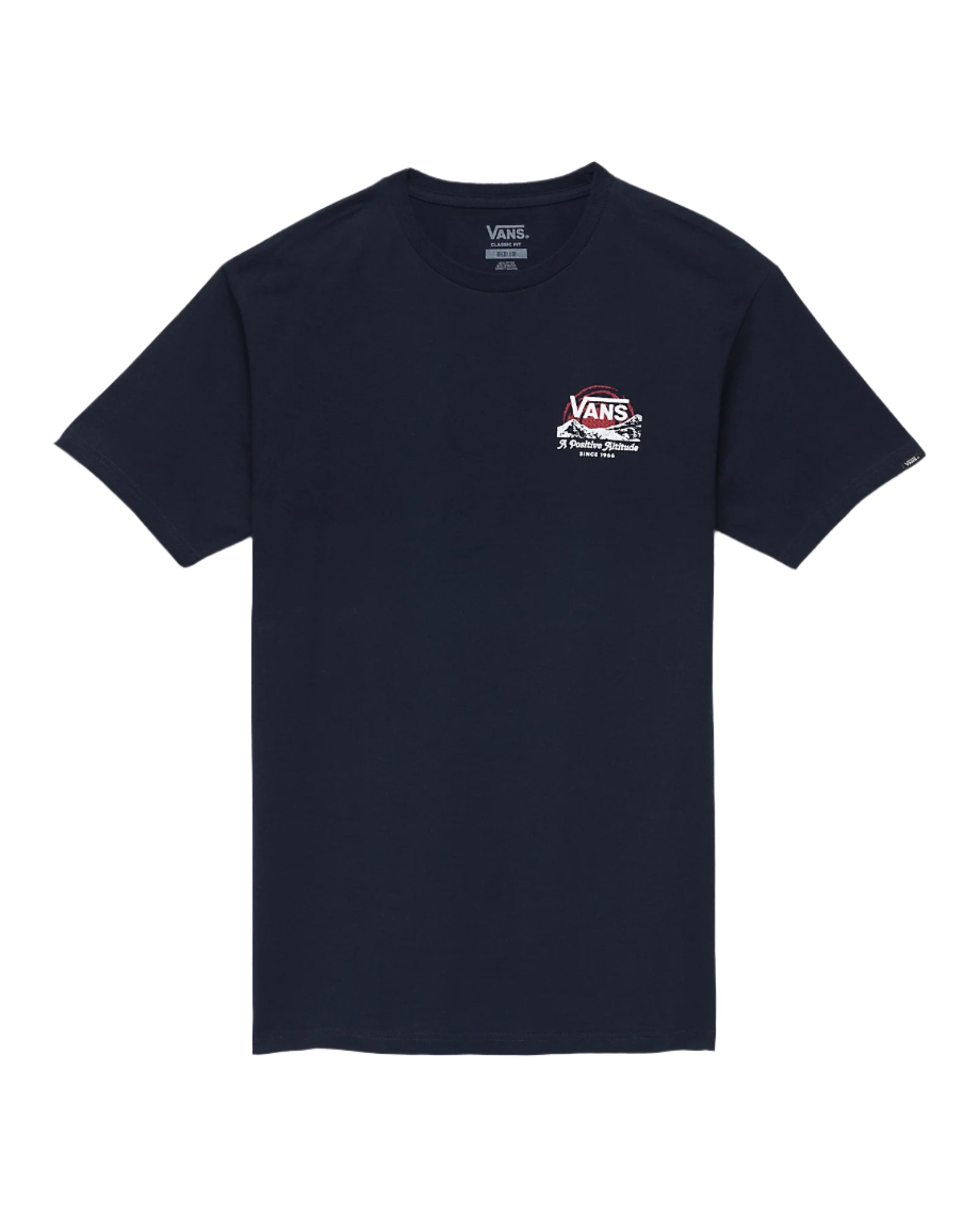 Positive Attitude Tee Navy