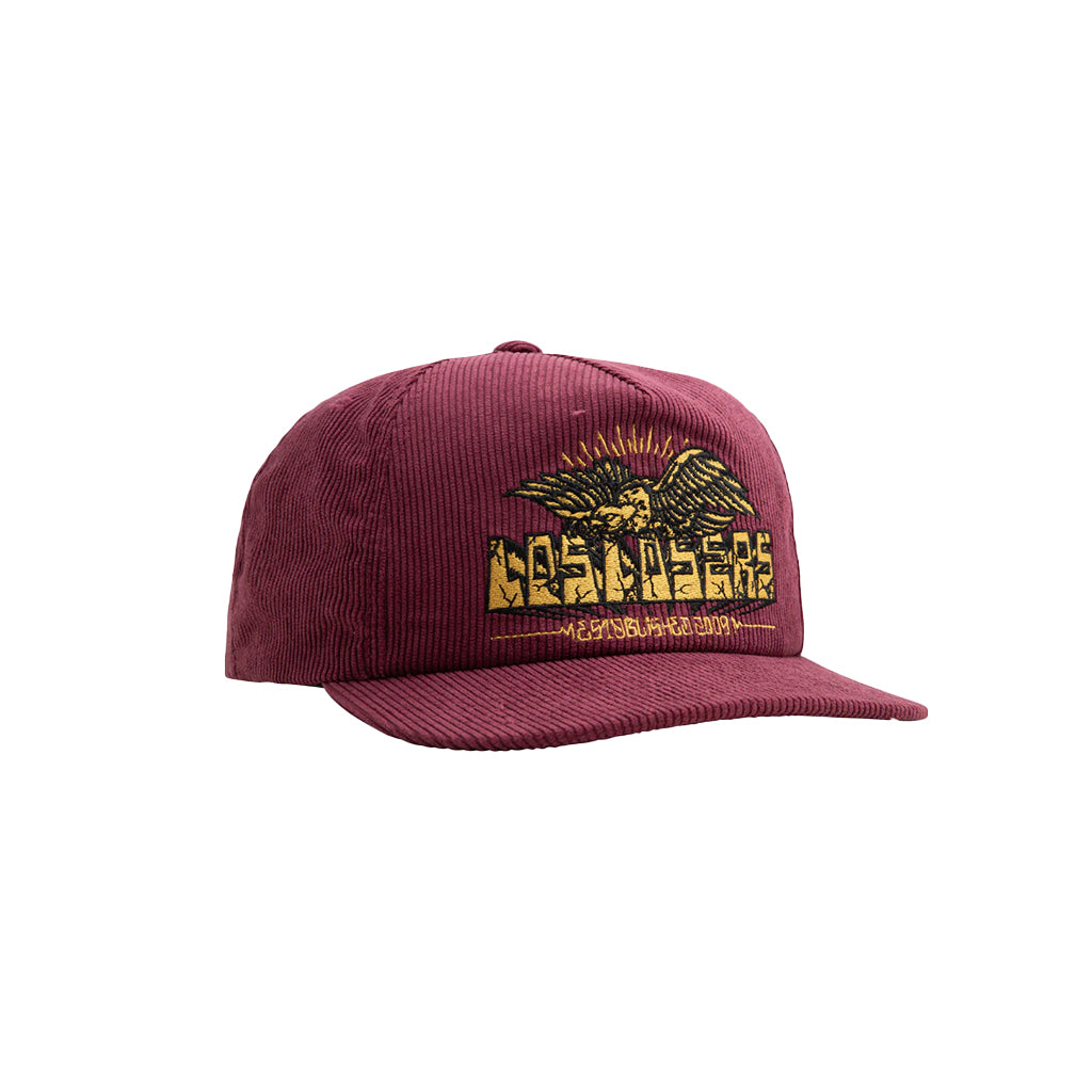 Vulture Hat Burgundy