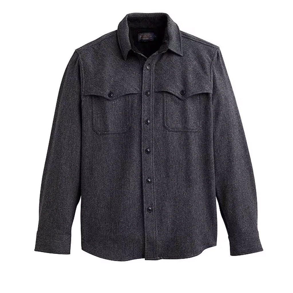 Weston Shirt Grey Mix/ Black Twill 23'