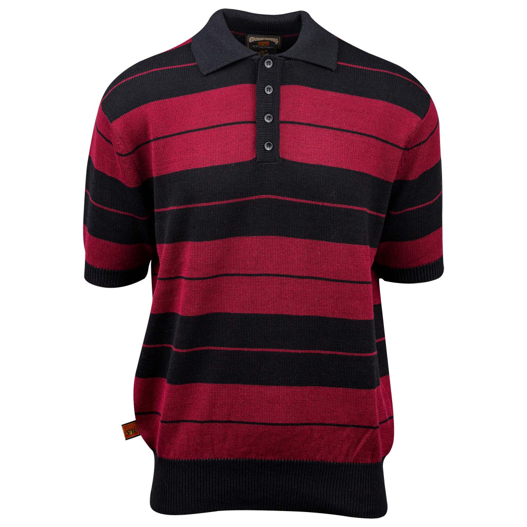 Charlie Brown Shirt Maroon/Black Front