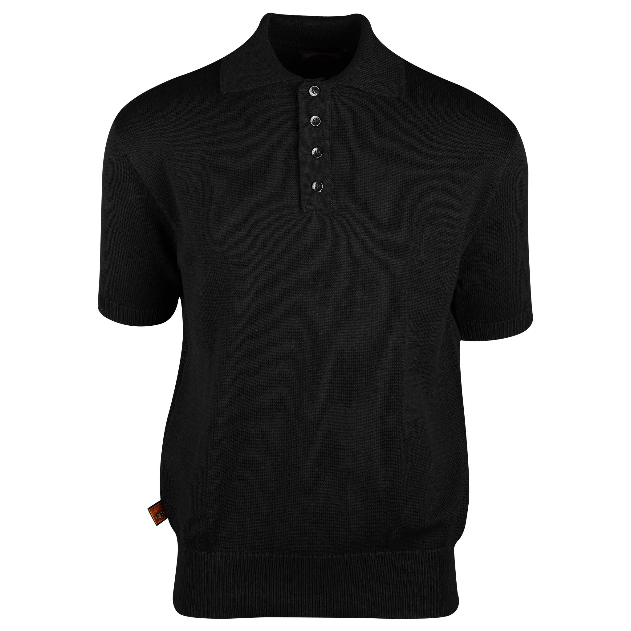 Charlie Brown Shirt Black Solid Front