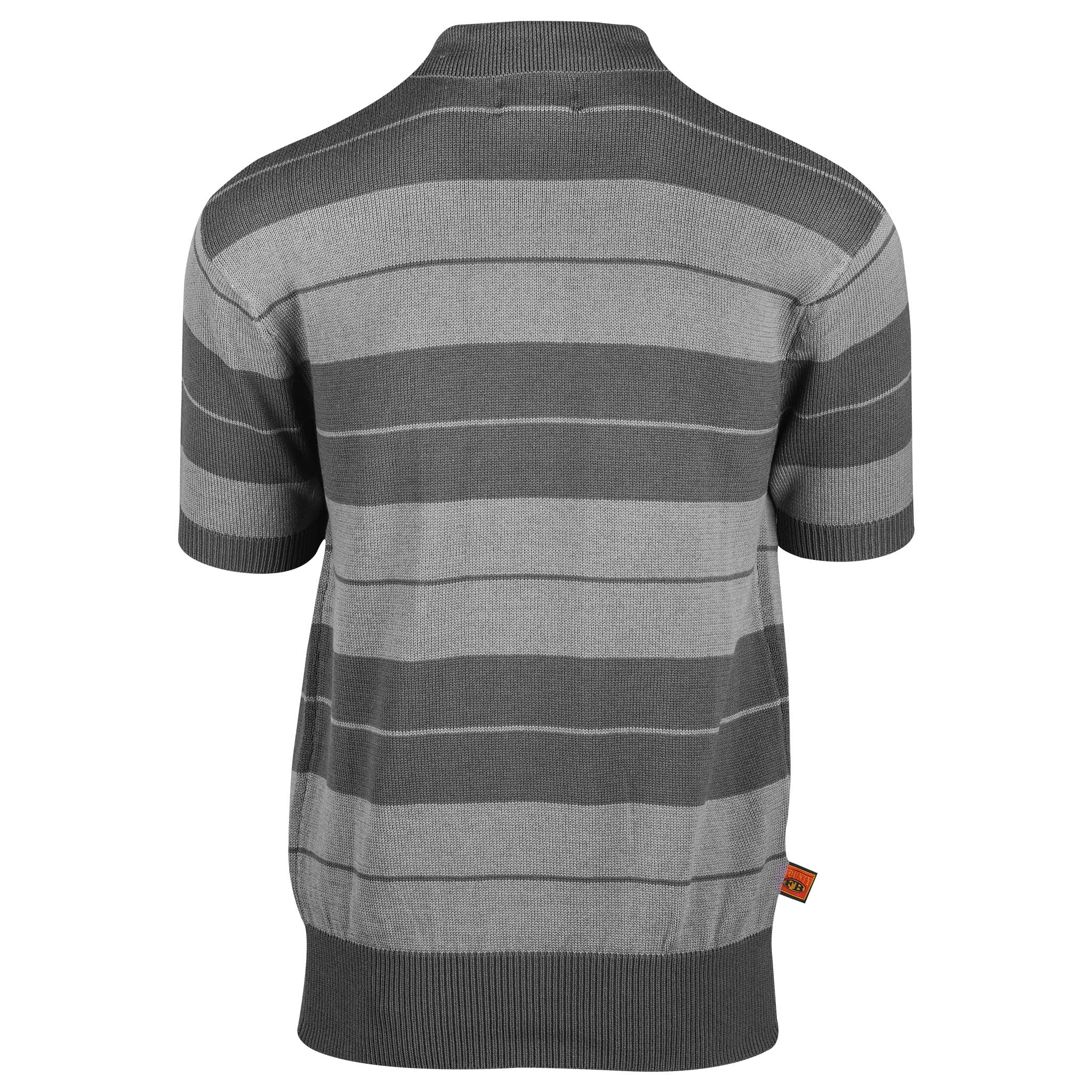 Charlie Brown Shirt Charcoal/Lt Grey Back