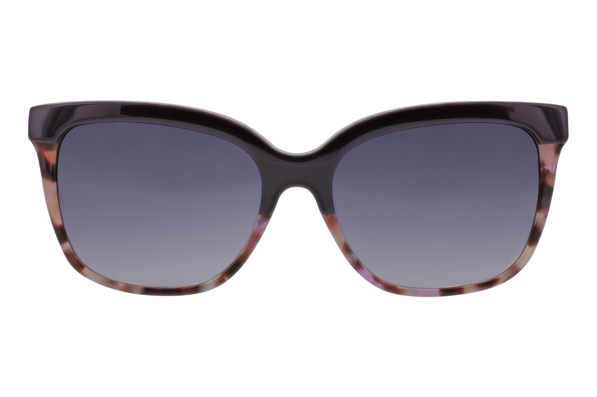 Tres Noir Cleo Plum Petal Tortoise Glasses Front View