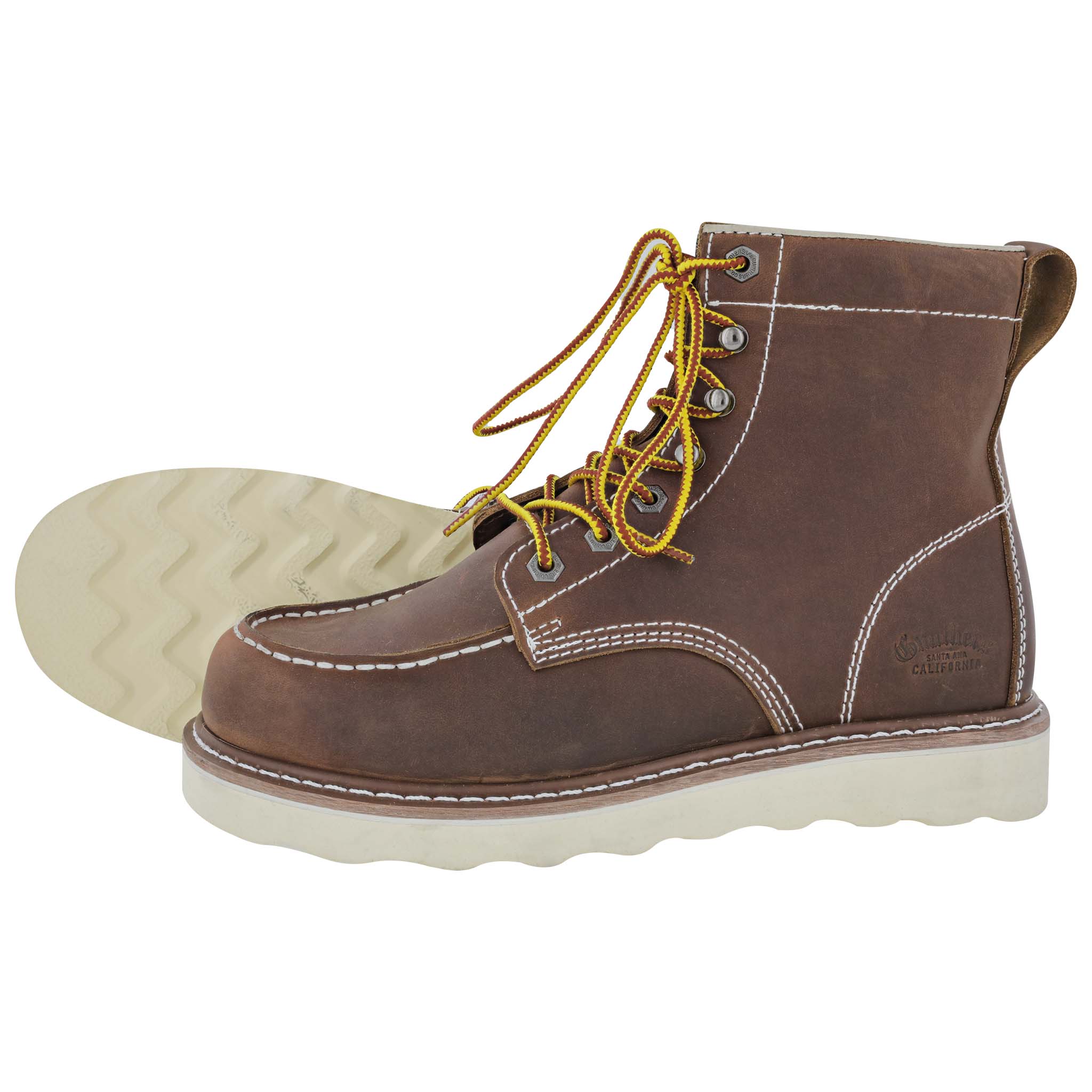 Barrio Moc Toe Boot Brown Side