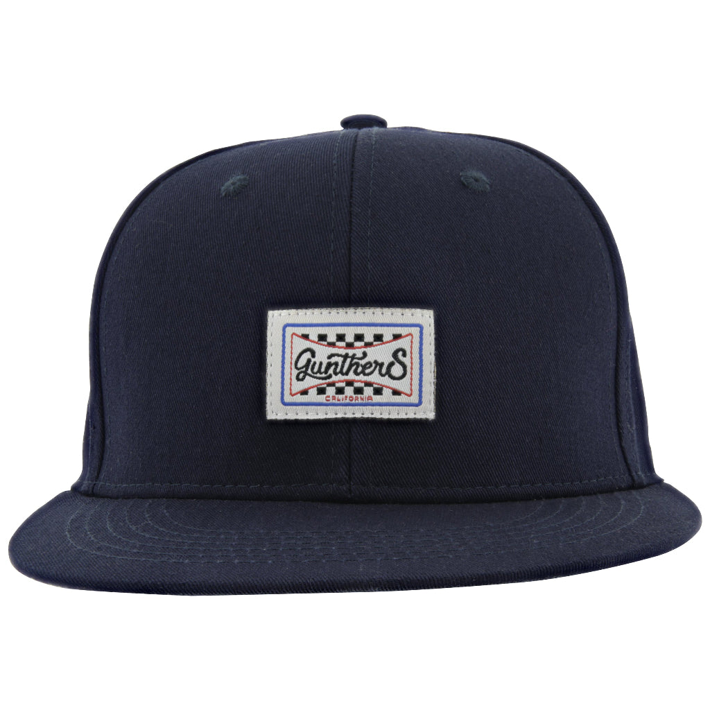 Checkered Flag Hat Navy