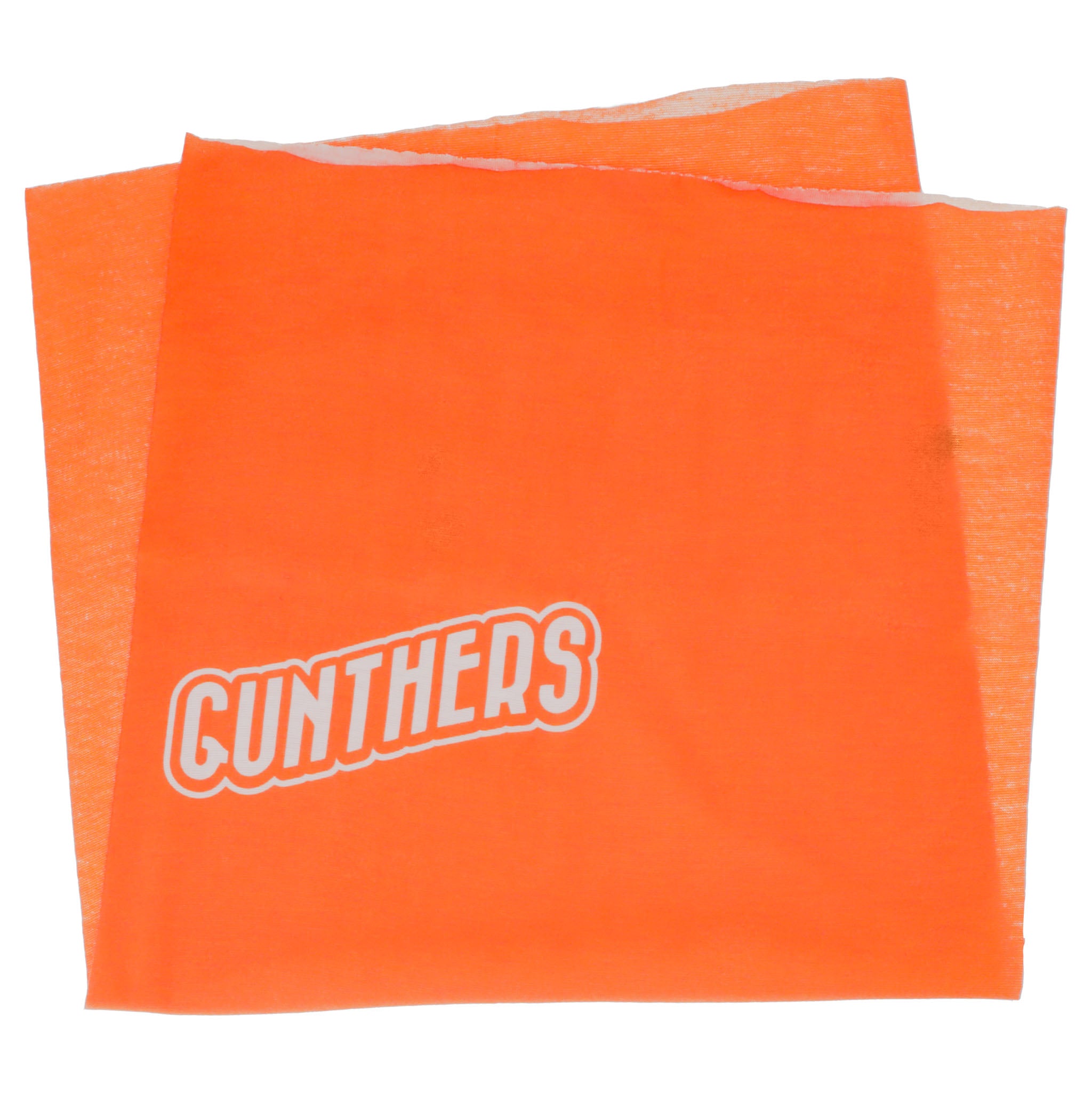 Neck Gaiter - Orange Folded