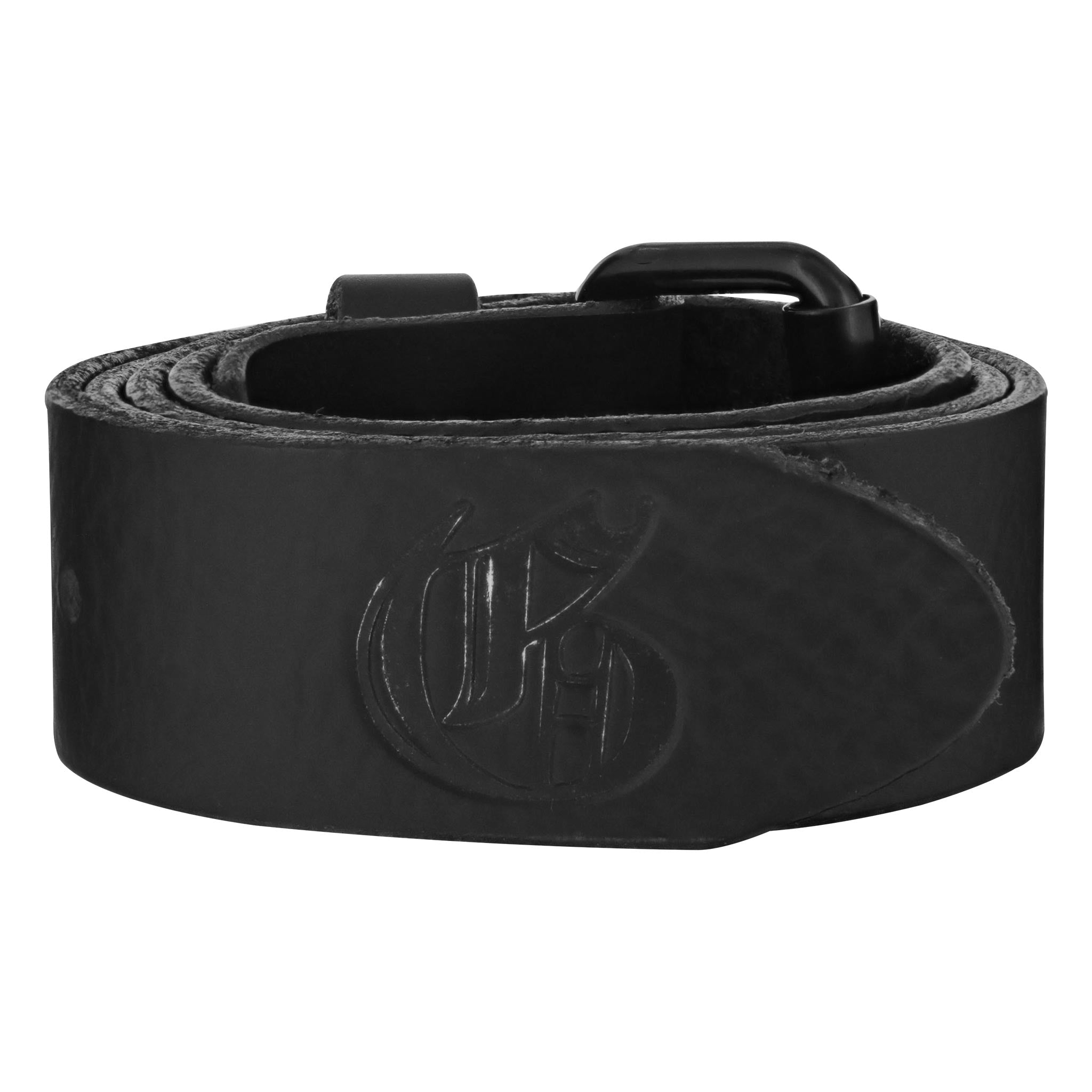 Barrio Leather Belt Black Back