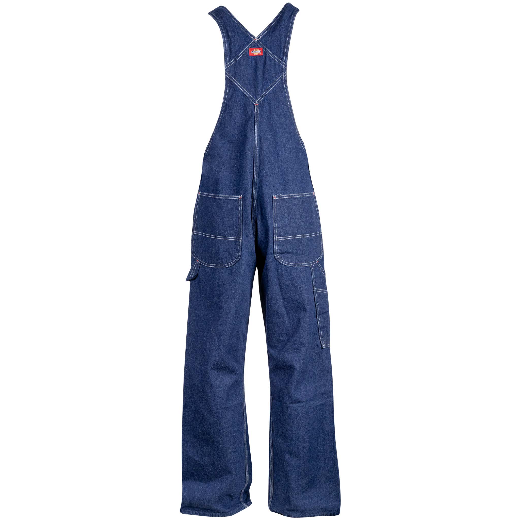 Indigo Bib Overalls Back